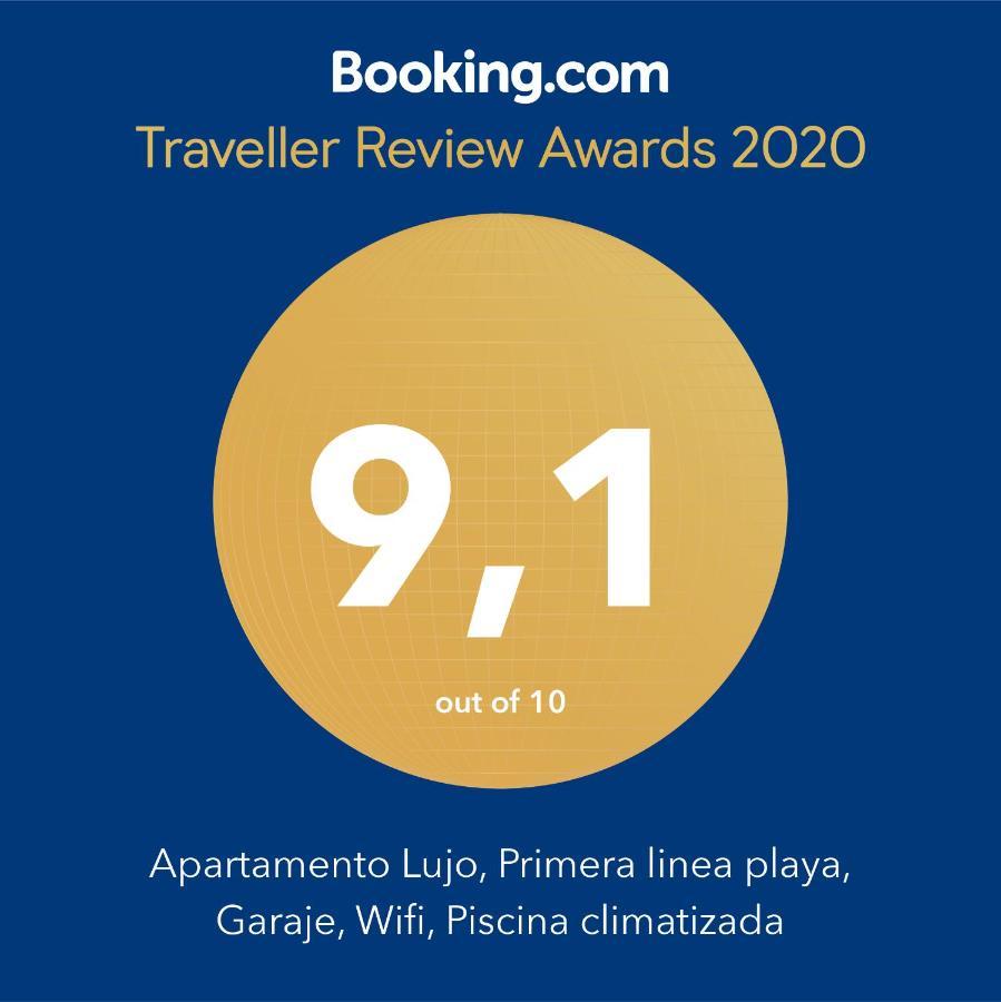 Lujo, Primera Linea Playa, Garaje, Wifi, Piscina Climatizada *